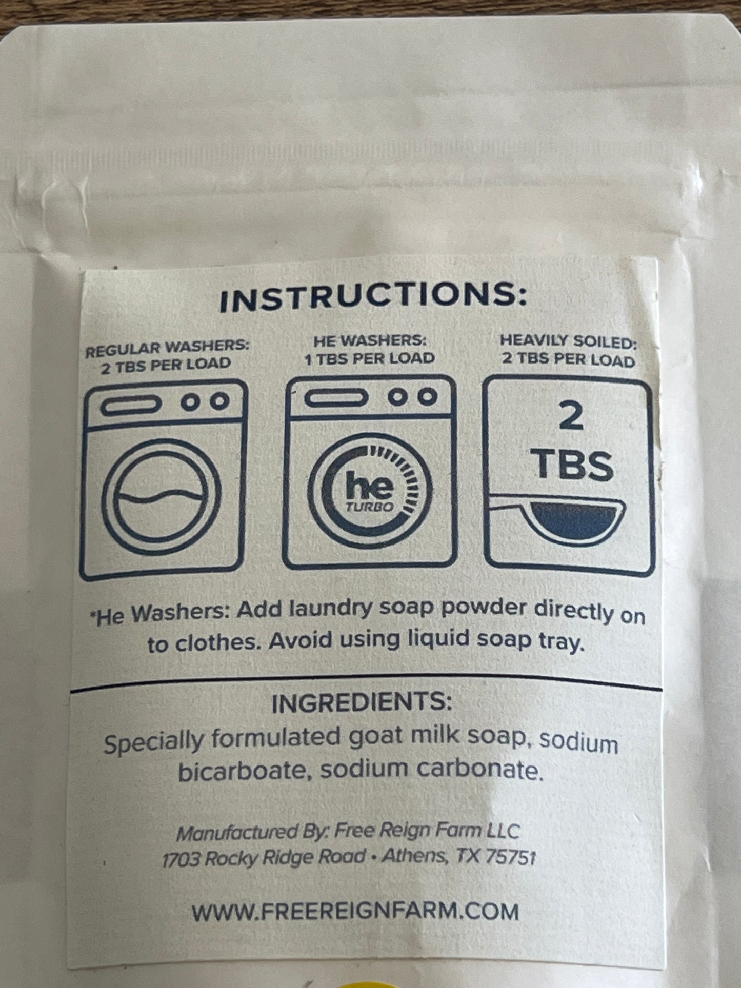 Goats Milk Laundry Soap