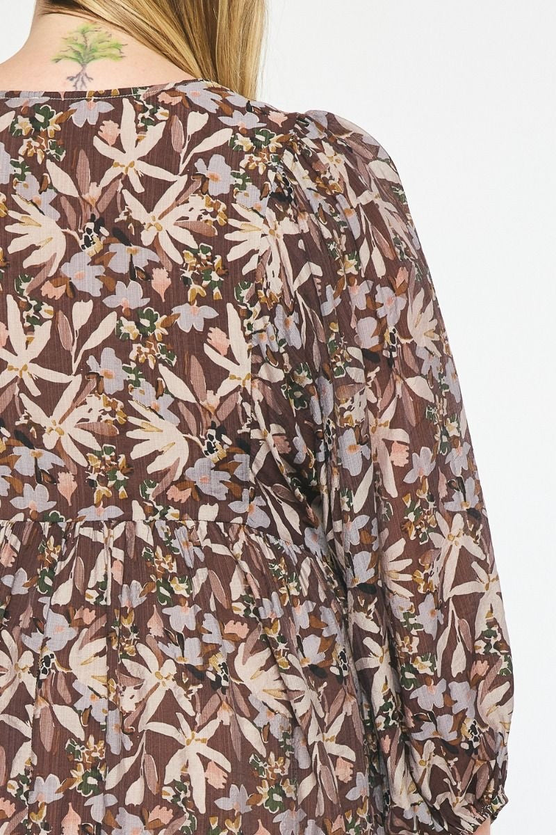 Chocolate Mini Dress