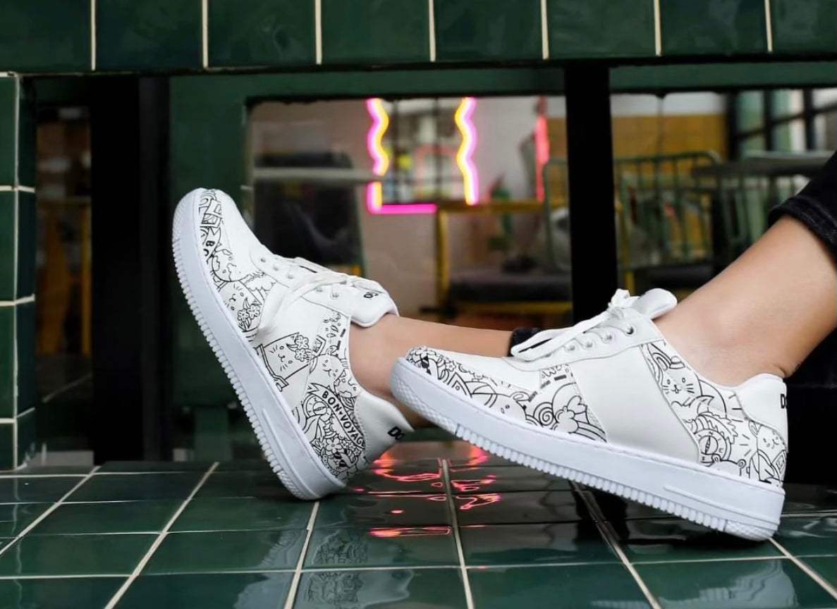 Bon Voyage | Dice Sneakers