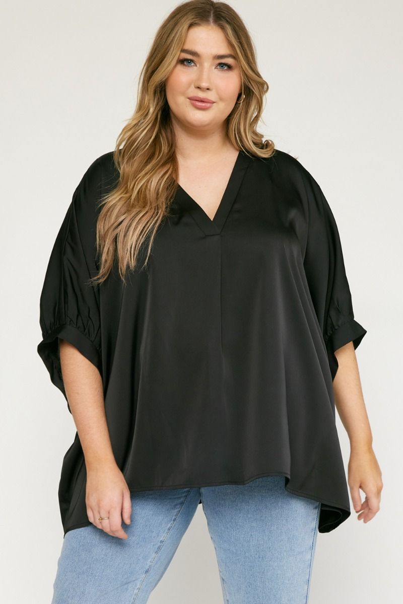 Billie Satin Blouse