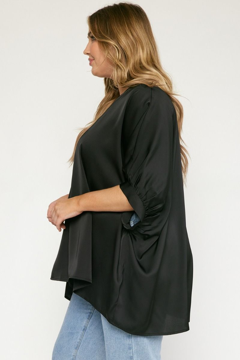 Billie Satin Blouse