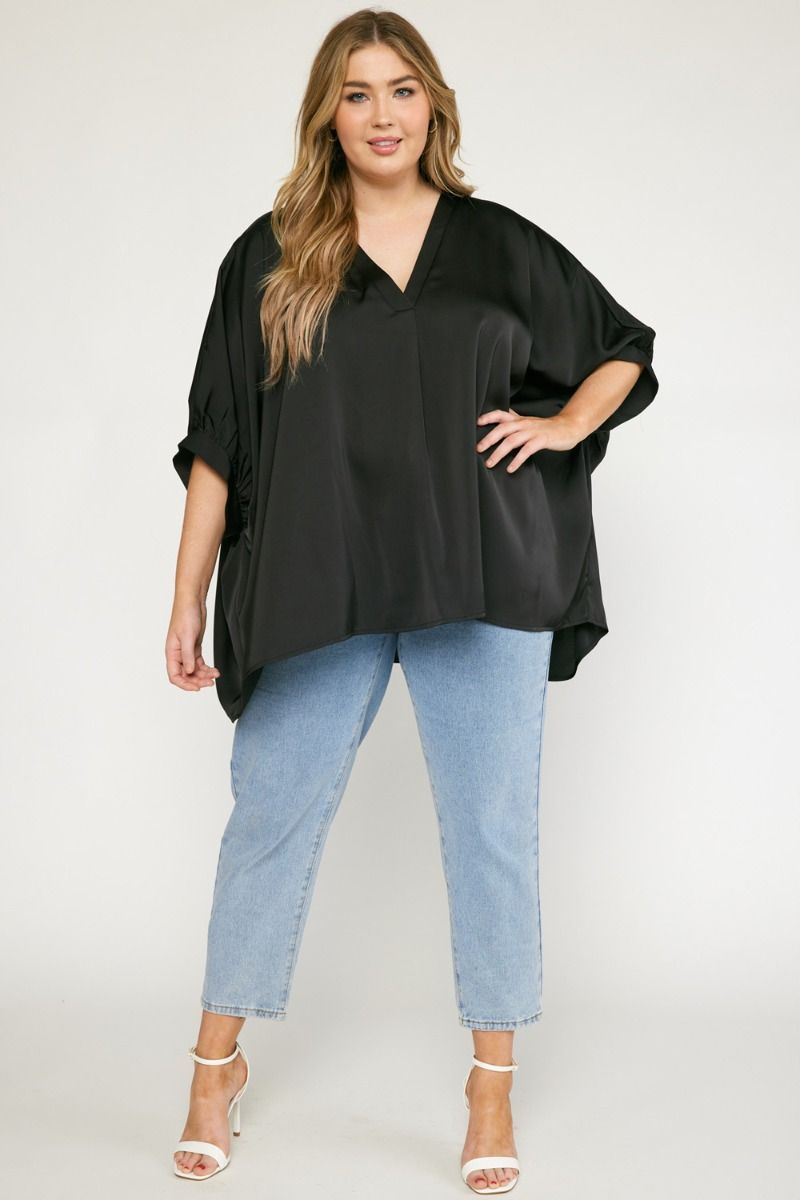 Billie Satin Blouse
